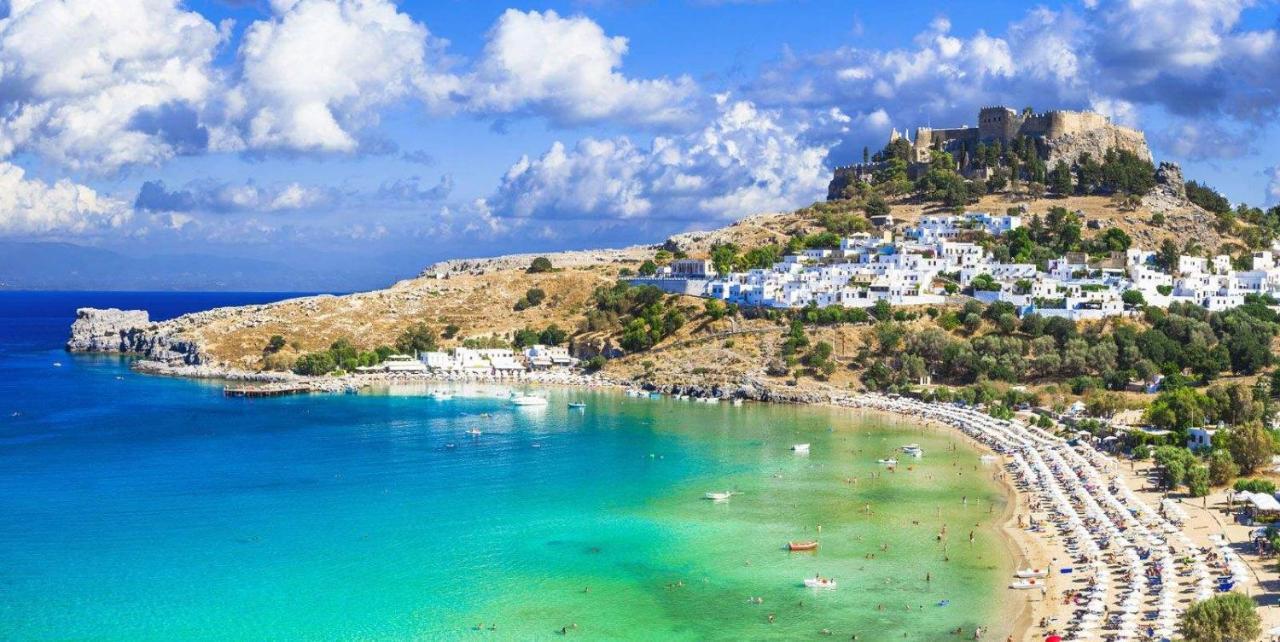 Апартаменти Toulipa Lindos Екстер'єр фото